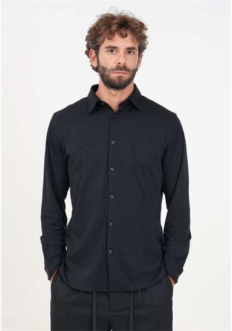 Camicia a manica lunga nera da uomo SELECTED HOMME | 16094593Black